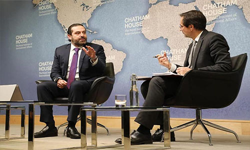 Saad Hariri Las fanfarronadas del enemigo israelí no intimidan a Líbano